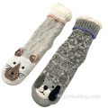 Wärme warme mittelgroße bequeme Slipper -Socken